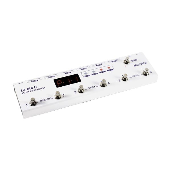 MOORE Pedal Controller L6 MkII スイッチャー Mooer L6 MKII Pedal Controller & Switcher - Andertons Music Co.